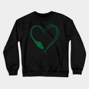 Shamrock Heart Crewneck Sweatshirt